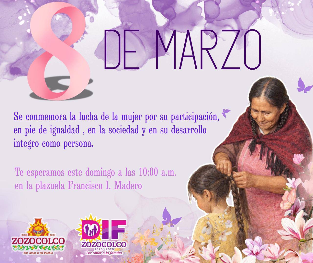 8 de marzo en Zozocolco